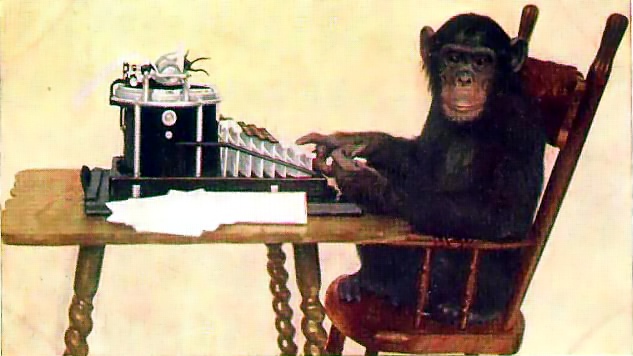 Czy małpa może napisać poemat? Rzecz o teoremacie nieskończonej liczby małp i jego implikacjach dla darwinizmu<span class="wtr-time-wrap after-title">Czas czytania: <span class="wtr-time-number">18</span> min </span>