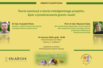 DEBATA: Teoria ewolucji a teoria inteligentnego projektu. Spór o przekraczanie granic nauki